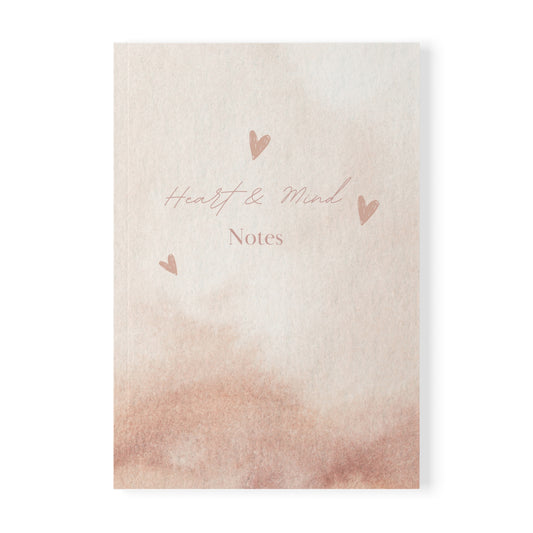 Heart & Mind - Softcover Notebook, A5