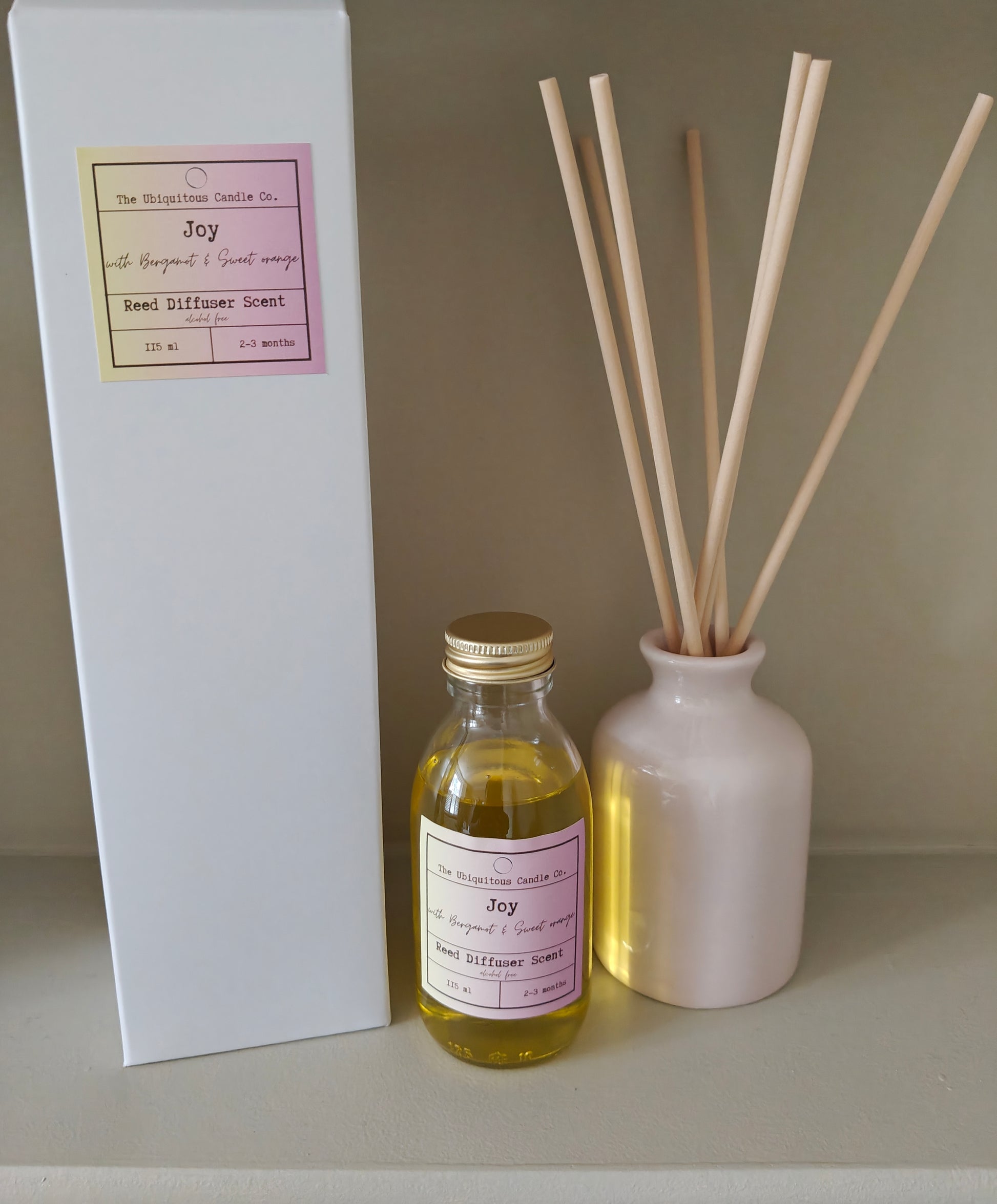 Joy - ceramic reed diffuser